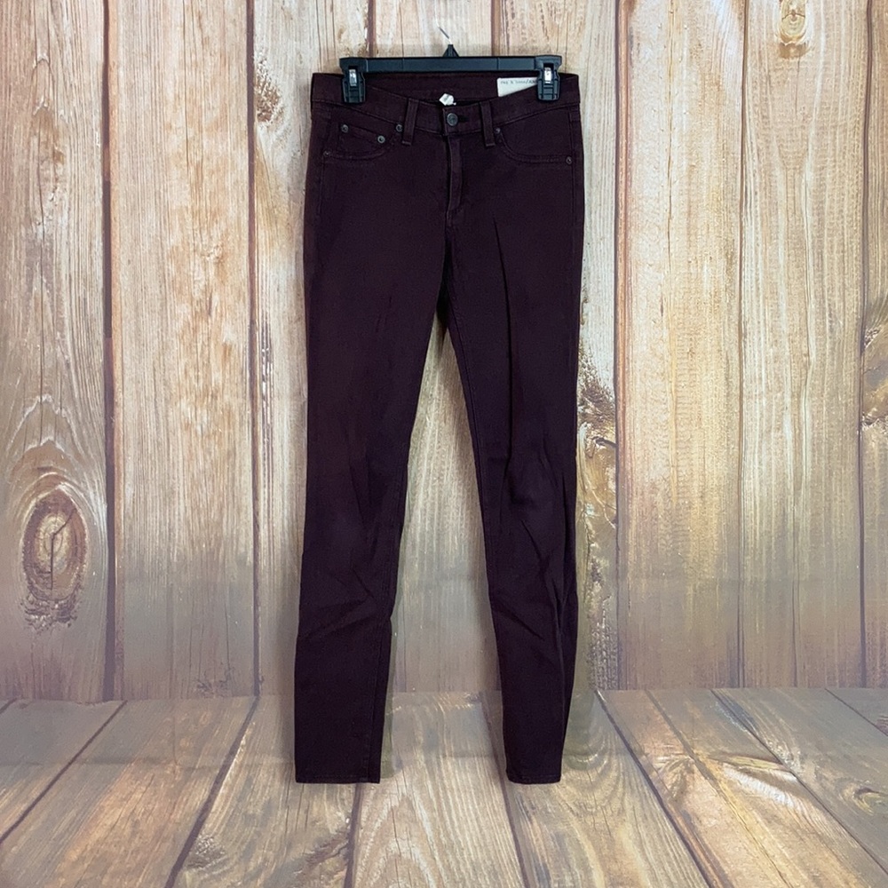 Rag&Bone Legging In Mulberry Pant Size 27 - image 3